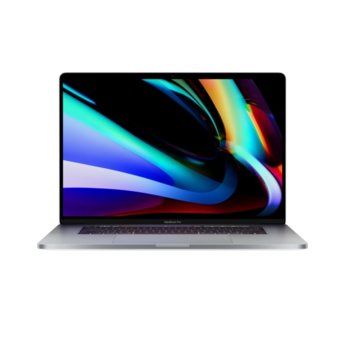 Лаптоп Apple MacBook Pro 16 (Z0Y30006N/BG) (Silver), осемядрен Intel Core i9 2.3/4.8GHz, 16" (40.64 cm) UWQHD Retina Display & Radeon Pro 5500M 4GB GDDR6 (Thunderbolt), 16GB, 1TB SSD, 4x Thunderbolt, macOS, 2.0kg, Бг. клавиатура | JAR Computers Apple MacBook Pro 16 Silver Bul. (Z0Y30006N/BG)