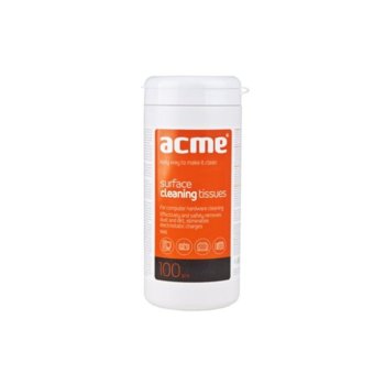 Почистващи кърпички ACME CL41 100бр мокри