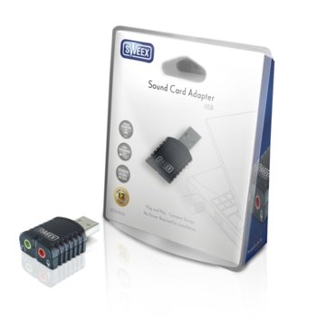 Звукова карта Sweex SC010V2 външна USB