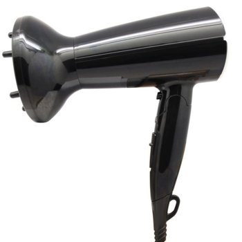 Сешоар Sapir SP 1100 CO, 1600W, дифузер, сгъваема дръжка, черен | JAR Computers Sapir SP 1100 CO, черен