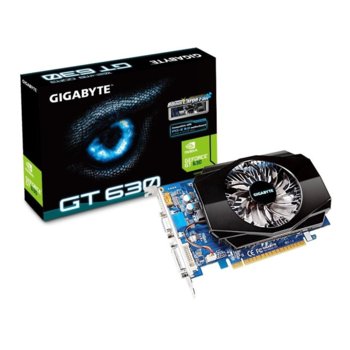 GIGABYTE GF GT630 1GB PCI-E, DDR3 128bit HDMI DVI