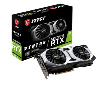 Видео карта GeForce RTX 2080 Ti, 11GB, MSI VENTUS GP OC, PCI-E 3.0, GDDR6, 352-bit, DisplayPort, HDMI | JAR Computers MSI RTX 2080 Ti VENTUS GP OC