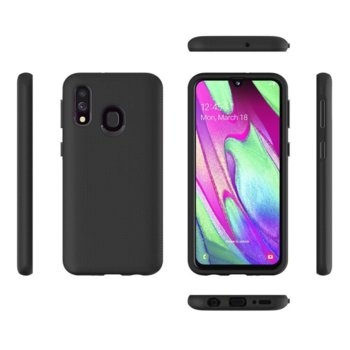 Eiger North Case Galaxy A40 black EGCA00140