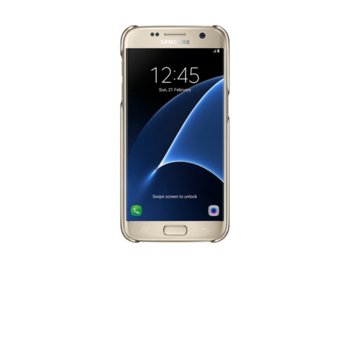 Samsung G930 ClearCover PinkGold for GalaxyS7