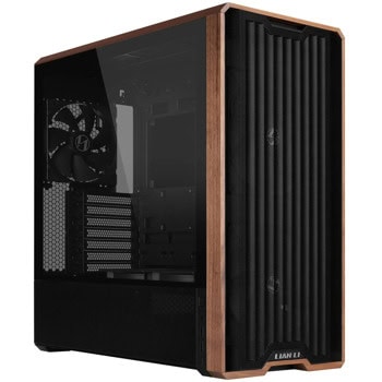 Кутия Lian-Li LANCOOL 217, E-ATX/ATX/Micro-ATX/Mini-ITX, 1x USB Type-C, 2x 170mm вентилатори, 1x 140mm вентилатор, 2x 120mm вентилатори, с прозорец, черна, без захранване | JAR Computers Lian Li LANCOOL 217 G99.LAN217X.00