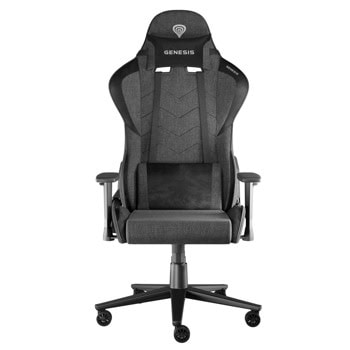 Геймърски стол Genesis Nitro 550 G2, до 150kg, Class 4 газов амортисьор, метална база, черно-сив | JAR Computers Genesis Nitro 550 G2 Black/Grey NFG-2112