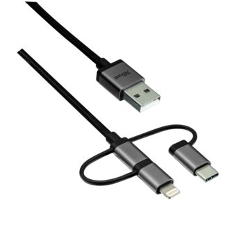 Trust 3-in-1 cable 1m 22693
