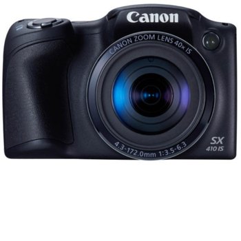 Canon PowerShot SX410 IS black + 16GB SDHC Memory