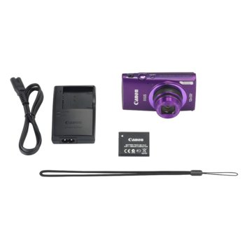 Canon Digital IXUS 265HS, пурпурен