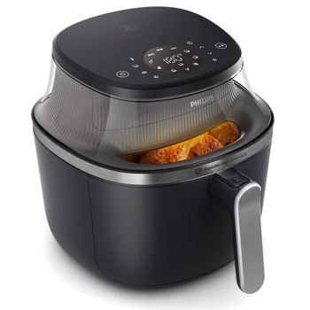 Фритюрник с горещ въздух Philips NA321/00, 4.2 л. вместимост, 12 програми, RapidAir Plus технология, таймер, незалепващо покритие, 1400W | JAR Computers Philips NA321/00