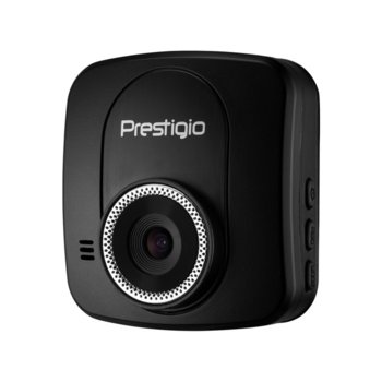 Видеорегистратор Prestigio RoadRunner 535W, камера за автомобил, WQHD (2560x1440@30fps), 2.0" (5.08 cm) TFT дисплей, 1GB вградена памет, Micro SDHC слот, Micro-USB 2.0, Wi-Fi, микрофон, нощно виждане image