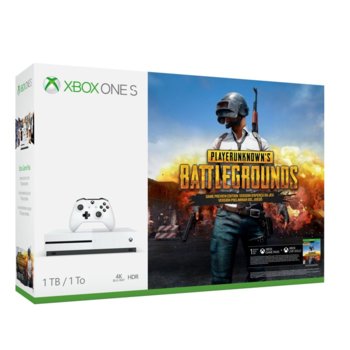 Xbox One S 1T Battlegrounds White