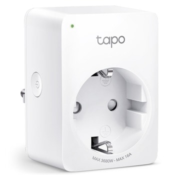 Смарт контакт TP-Link Tapo P110, Wi-Fi, таймер, възоможност за създаване на график, бял image