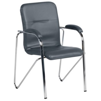 Посетителски стол Samba - тъмносиво SC