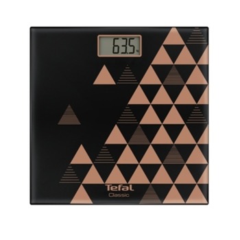 Електронен кантар Tefal PP1151V0 Classic Scandic Copper, капацитет 160 кг, автоматично включване, черен | JAR Computers Tefal PP1151V0 Classic Scandic Copper
