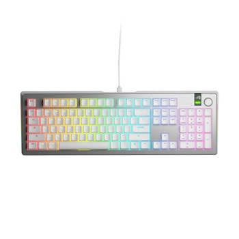 Клавиатура Glorious GMMK 3 Pro, механична, Linear суичове, гейминг, RGB подсветка, сребриста, USB | JAR Computers Glorious GMMK 3 Pro Silver