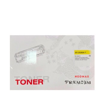 Тонер касета за HP Color LaserJet CP3525/CM3530, Canon LBP7750 - Yellow - HT-CE252A - Neomax - Неоригинална, заб.: 7000 брой копия | JAR Computers Neomax HT-CE252A