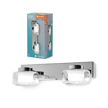 Ledvance Orbis Flame 2X5.5W Click CCT IP44 Chrome
