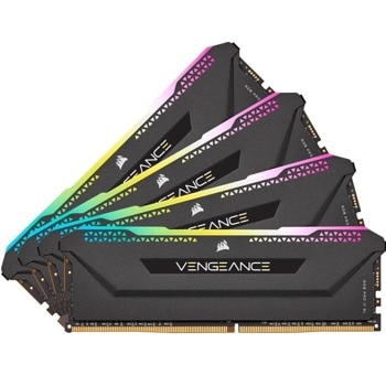 Памет 32GB (4x8GB) DDR4 3600MT/s, Corsair Vengeance RGB PRO SL CMH32GX4M4D3600C18, 1.35V | JAR Computers CORSAIR CMH32GX4M4D3600C18