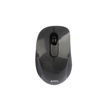 Мишка A4Tech G7-630N-1, оптична, 800 - 1600dpi, безжична, тъмносива, компактен USB приемател | JAR Computers A4Tech G7-630N-1