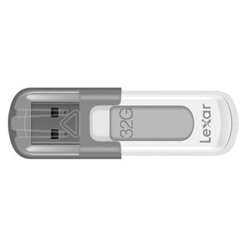 Памет 32GB USB Flash Drive, Lexar JumpDrive V100, USB 3.0, сива | JAR Computers USB 3.0 32GB Lexar JumpDrive V100 LJDV100-32GABGY