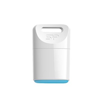 Памет 4GB USB Flash, Silicon Power T06 Touch, бяла | JAR Computers Silicon Power T06 Touch White 4GB