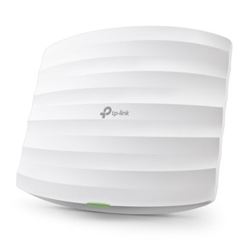 Точка за достъп TP-Link EAP225, 2.4GHz (300Mbps) & 5GHz (867Mbps), 1x Gigabit Ethernet port (10/100/1000 Mbps), 3x вътрешни антени | JAR Computers TP-Link EAP225