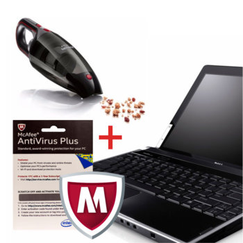 Почистване на Notebook + McAfee AntiVirus Plus