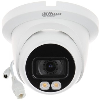 IP камера Dahua IPC-HDW3249TM-AS-LED-0280B, куполна, 2.1Mpix(1920x1080@25FPS), 2.8mm обектив, H.265+/H.265/H.264+/H.264/MJPEG, IR осветеност (до 30 метра), външна IP67, PoE, LAN100 Mbps порт, Micro SD карта до 256GB | JAR Computers Dahua IPC-HDW3249TM-AS-LED-0280B