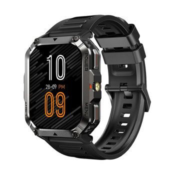 Смарт часовник Blackview W70 Pro, 2.01" (5.1 cm) дисплей, Bluetooth, сензор за кислород в кръвта, водоустойчив IP68, до 20 дни време на работа, 120 спортни режима, черен | JAR Computers Blackview W70 Pro Black