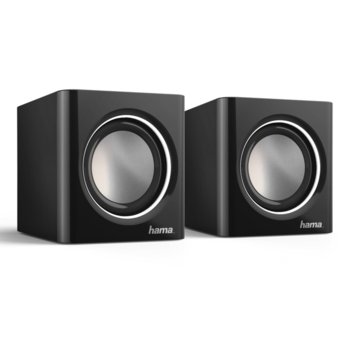 Тонколони Hama Sonic Mobil 185, 3W, 3.5 mm jack, USB, черни | JAR Computers Hama Sonic Mobil 185 black/silver 173132