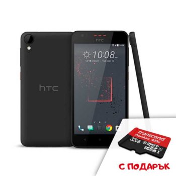 HTC Desire 825 Graphite +Transcend 32GB micro SDHC