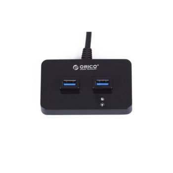 Orico DBU3-2P, Black, USB3.0