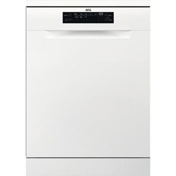 Съдомиялна AEG FFB53927ZW, клас D, 14 комплекта, 8 програми, 4 температури, AirDry, ExtraHygiene, XtraPower, GlassCare, бяла | JAR Computers AEG FFB53927ZW