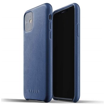 Mujjo Full Leather iPhone 11 blue MUJJO-CL-005-BL