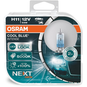 Автомобилна крушка Osram 64211CBN, 55W, 1350lm, H11, PGJ19-2, халогенна, 2 броя в опаковка | JAR Computers Osram 64211CBN 55W 1350lm 64211CBN