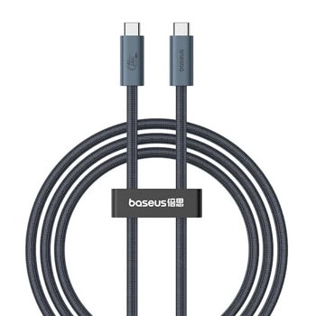 Кабел Baseus Flash (CB000068), от USB-C(м) към USB-C(м), 1m, 240W, черен | JAR Computers Baseus Flash CB000068