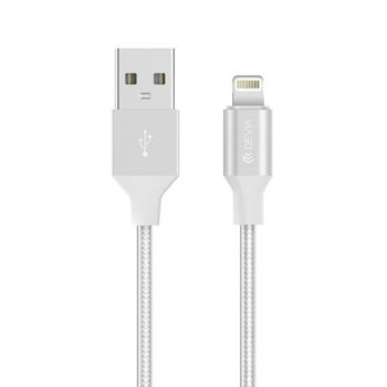 Devia Gracious USB A(м) към Lighting(м) 1.5m white