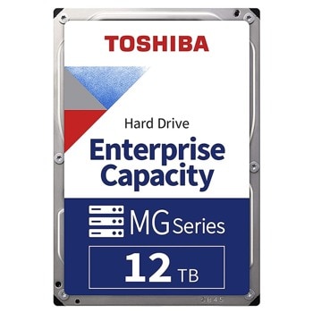 Твърд диск 12TB, Toshiba MG07SCA12TE, SAS 12Gb/s, 7200 rpm, 256MB, 3.5"(8.89cm) | JAR Computers Toshiba 12TB MG07SCA Series Enterprise MG07SCA12TE