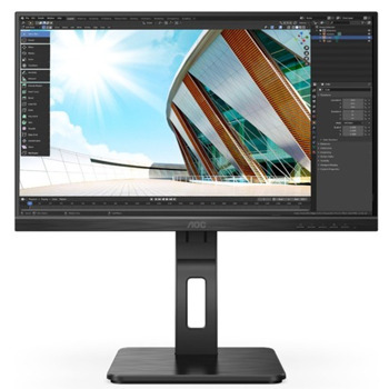 Монитор AOC U27P2 (разопакован продукт), 27" (68.58 cm) IPS панел, 4K/UHD, 4 ms, 50M:1, 350 cd/m2, DisplayPort, HDMI, USB Hub | JAR Computers AOC U27P2 разопакован