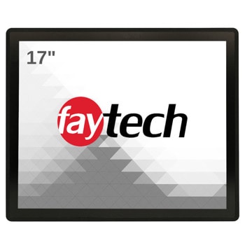 Индустриален монитор Faytech 1010502312 FT17TMCAPOB, 17" (43.18 cm) SXGA Capacitive multi-touch панел, HDMI, DisplayPort, VGA | JAR Computers Faytech 1010502312 FT17TMCAPOB
