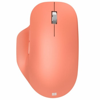 Мишка Microsoft Bluetooth Ergonomic Mouse 222-00039, безжична, оптична (1600 dpi), Bluetooth, оранжева image
