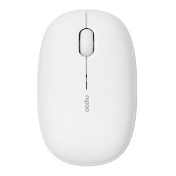 Мишка Rapoo M660 Silent, оптична (1300 dpi), безжична, USB, Bluetooth, бяла | JAR Computers мишка rapoo m660 silent white rapoo 14384