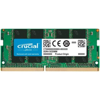 Памет 8GB 3200MT/s, SO-DIMM, Crucial CT8G4SFRA32A, 1.2V | JAR Computers Crucial CT8G4SFRA32A