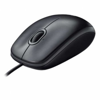 Logitech B110 оптична (800dpi) черна USB