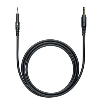Резервен кабел за слушалки Audio-Technica ATH-M50x, ATH-M40x, 1.2m, черен, bulk | JAR Computers Кабел Audio-Technica HP-SC - черен