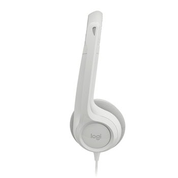 Logitech H390 USB Computer Headset -OFF-WHITE USB