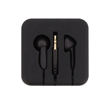 Слушалки TnB Pocket, силиконово покритие, черни | JAR Computers TnB Pocket Black ESPOCKETBK