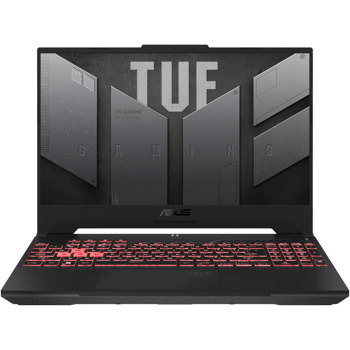 Лаптоп Asus TUF Gaming A15 FA507RF, осемядрен AMD Ryzen 7 6800HS 3.2/4.7GHz, 15.6" (39.62cm) Full HD Anti-Glare дисплей, GF RTX 2050 4GB (HDMI), 16GB DDR5, 1TB SSD NVMe, 2x USB 3.2 Gen 1 Type-C, Free DOS, 2.2kg | JAR Computers Asus TUF Gaming A15 FA507RF 16GB RAM