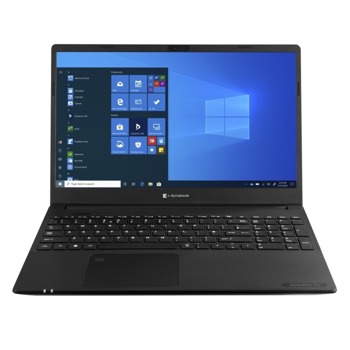 Лаптоп Dynabook Toshiba Satellite Pro L50-G-1C1 (PBS22E-01000RG6), шестядрен Comet Lake Intel Core i7-10710U 1.1/4.7 GHz, 15.6" (39.62 cm) Full HD Anti-Glare Display & GF MX250 2GB, (HDMI), 8GB DDR4, 256GB SSD, Windows 10 Pro | JAR Computers Dynabook Toshiba Satellite Pro L50-G-1C1